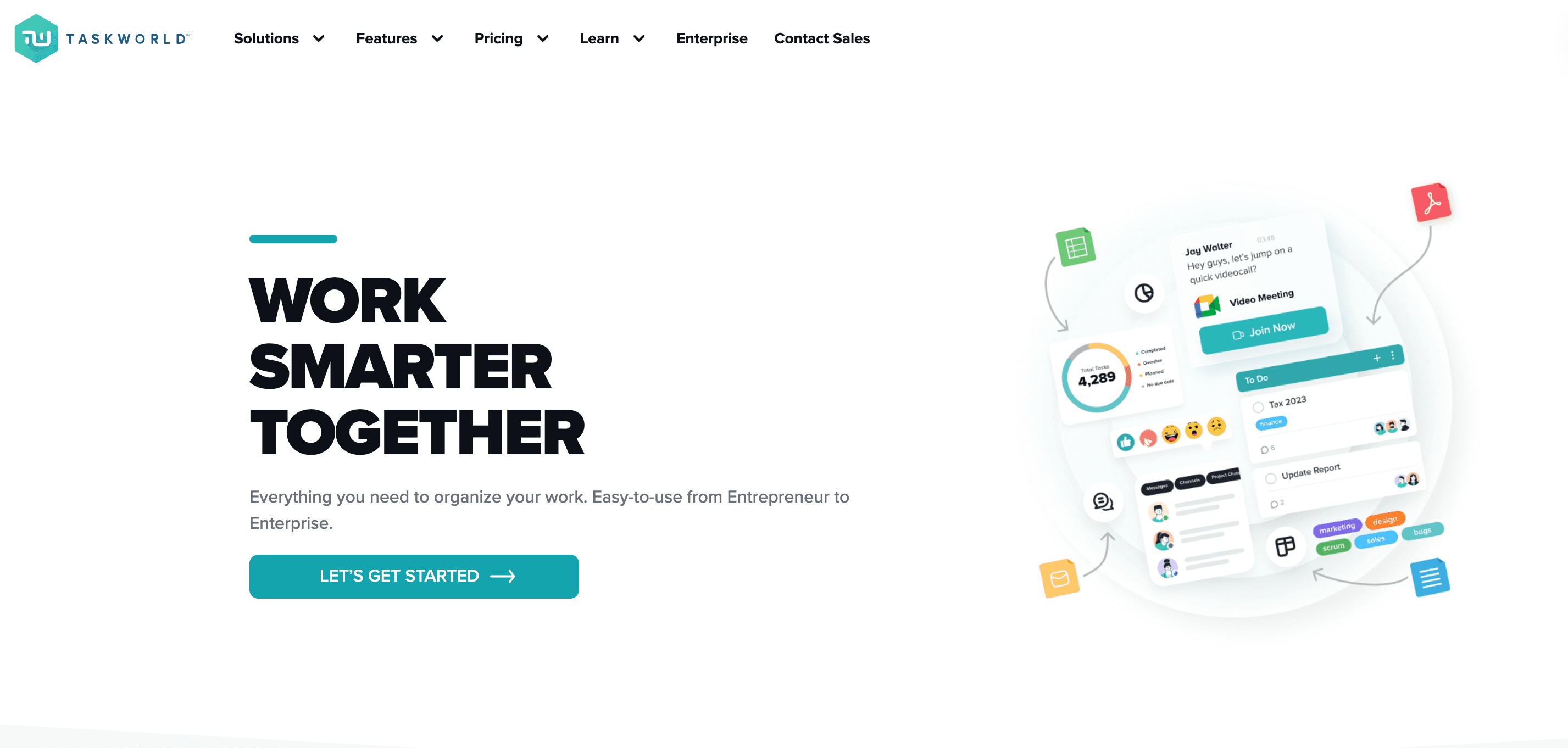 A case study of "Taskworld"